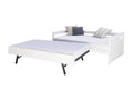 Calmetop 51627SXBN 90x200 cm Solid White Wood Daybed