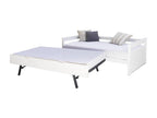 Calmetop 51627SXBN 90x200 cm Solid White Wood Daybed