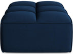 Velvet pouf - blue Calmetop 78735RBPB