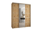 Calmetop 5 Sliding Door Wardrobe 235.2/200/60 3 Doors Calmetop/Silver 77979QRDK