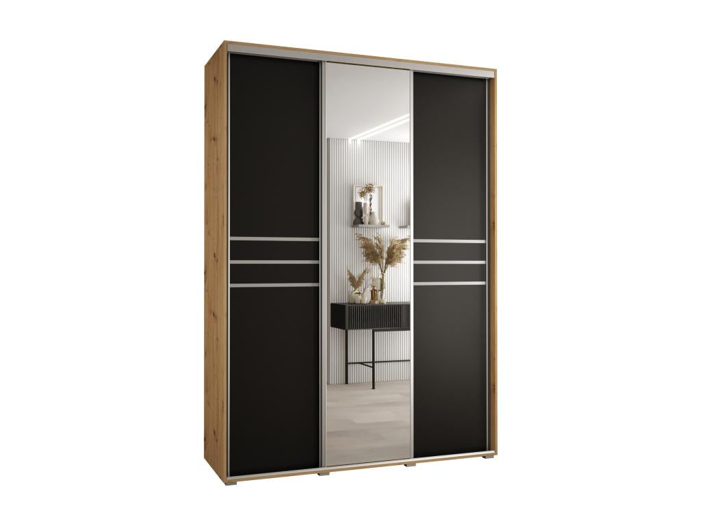 Calmetop 11 Sliding Door Wardrobe 235.2/170/60 3 Doors 26736ADZM