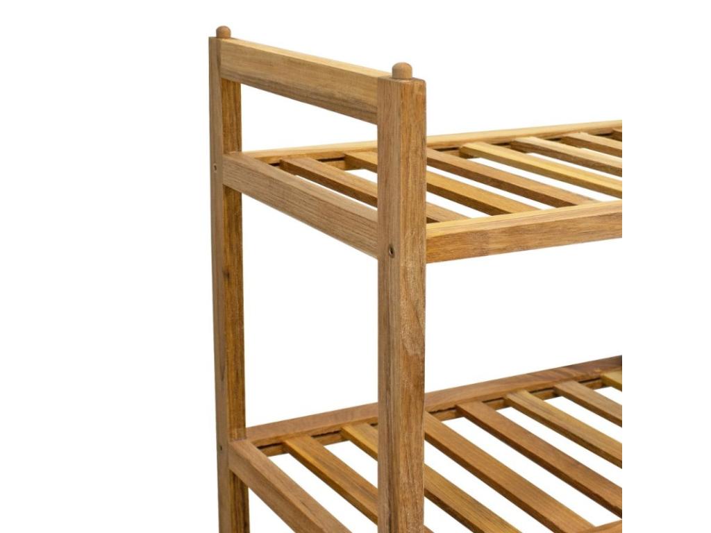 Calmetop stackable bathroom shelf 70x27cm wood 04919AADV