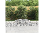 Arched gabion basket 300x30x40/60 cm Galvanized iron 06377TFHC