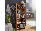 Solid wood CD storage shelf 30x90x17cm Storage unit Shelf 03915JZXO