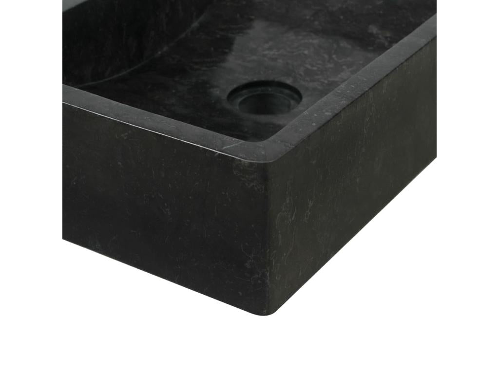 Black washbasin sink 45 x 30 x 12 cm 02 0002554 27185ATYB