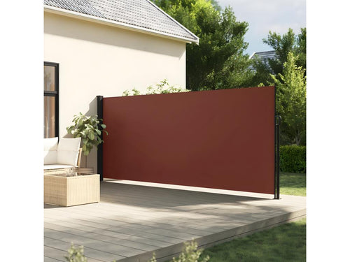 Brown retractable side awning 160x300 cm 15981DEHY