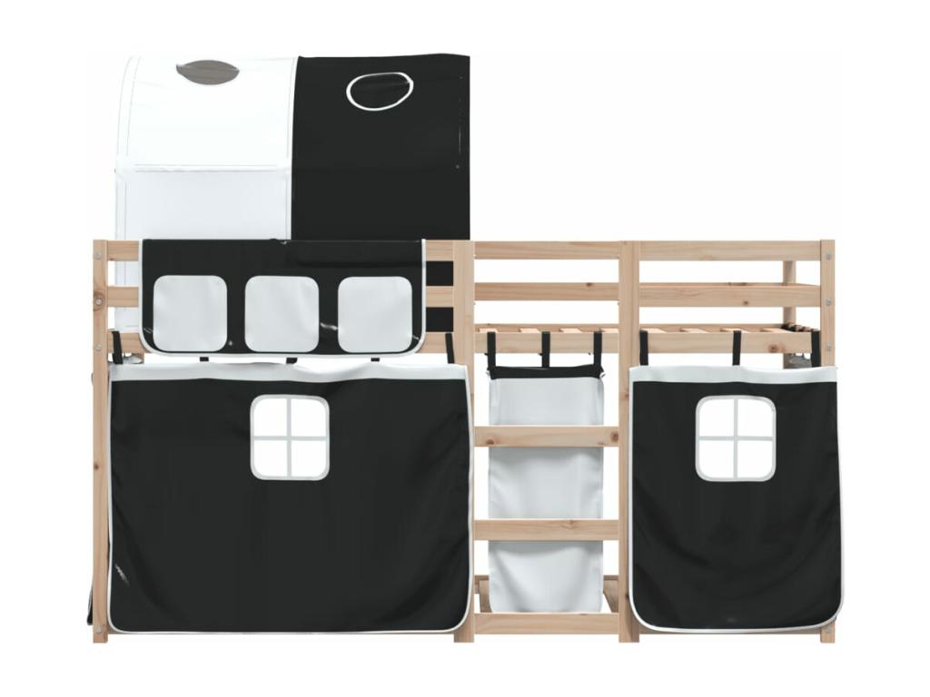 Bunk bed without mattress 90x200 cm solid pine wood 65280EDHJ