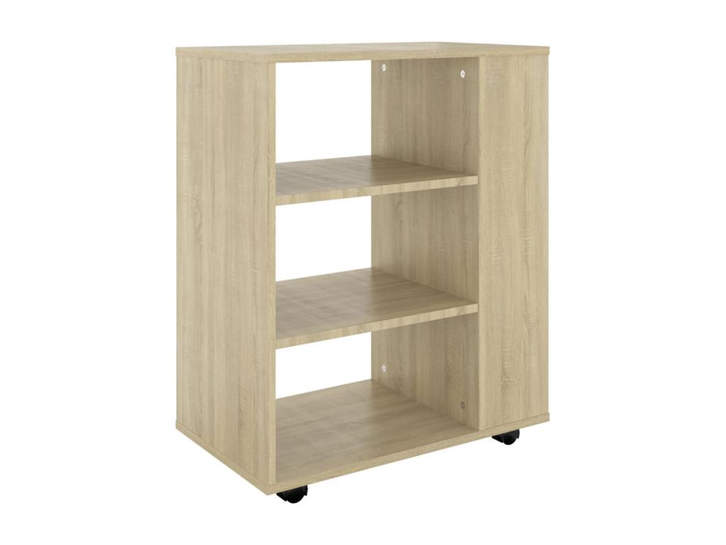 Calmetop Oak Cabinet, 60x35x75 cm, Engineered Wood, 48004BWJN