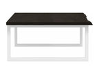 Wall-mounted washbasin shelf in steel and solid oak wood 97606FKCR