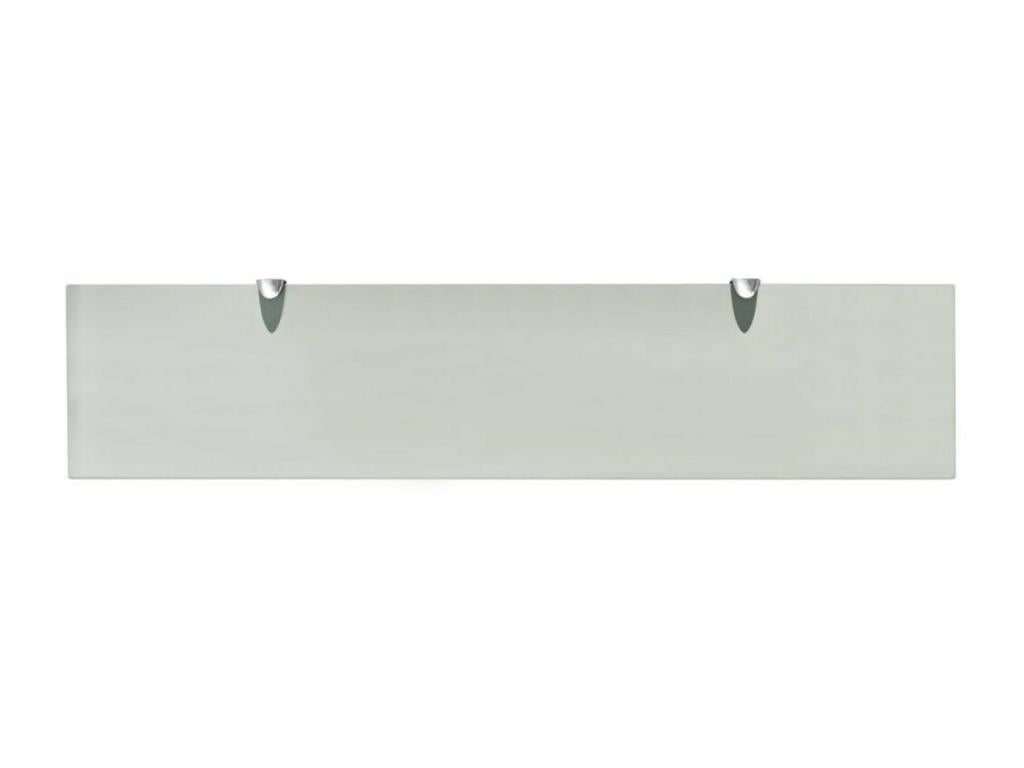 Glass wall shelf 90x20 8 mm 2 53228GLOI
