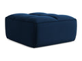 Velvet pouf - blue Calmetop 78735RBPB