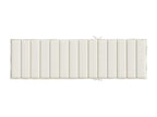 Cream chaise lounge cushion Nidchicshopé 200x60x4 cm fabric 81069DTLU