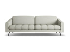 4-seater sofa in chenille fabric - beige - Calmetop 20868PJFK
