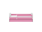 Calmetop pink bed, plain, no pattern, no drawer, no mattress, 160/80 cm, 12431BQAI