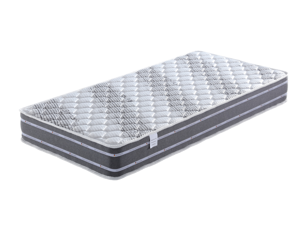 Set of 2 Calmetop 80x190 cm Mattresses and 2 Pillows - Firm - Breathable High-Resistant Latex Core 23149JXDT