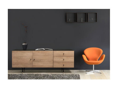 Nidchicshop 2-Door/3-Drawer Buffet, 180cm, Oak, 55469OCUA