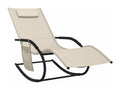 Cream sun lounger/bath chair 147x63x88 cm 02 0012967 21665ACOO