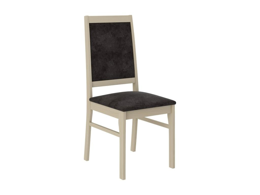 Calmetop light wood chair and Calmetop-Fabric 27110 49177ZDMA fabric