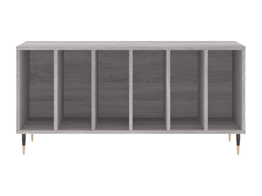 Calmetop grey record cabinet 100x38x48 cm engineered wood 67362INPW
