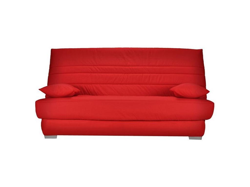 Nidchicshop fabric bench 130x190 cm, Sofaconfort 14cm mattress with storage - Dark mottled grey 55860JPDC