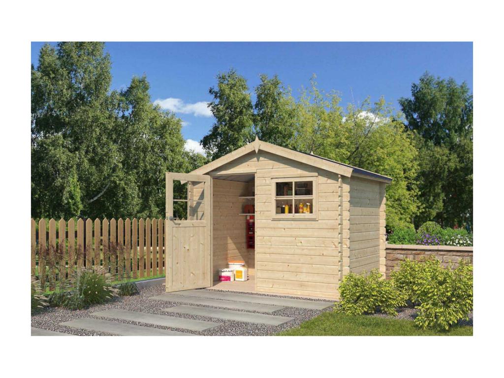 Wooden chalet 6.05 m² Nidchicshop With flooring 06570MZFO