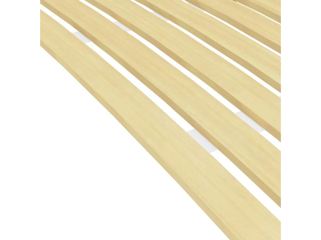 Nidchicshop solid poplar wood bed base - Comfort for peaceful nights - 100x200 09975QXAA