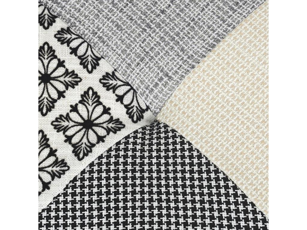 Calmetop Round Pouf Grey 77455GZSF