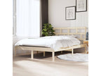 Solid wood bed frame 120x190 cm Small Double 05861VVBG