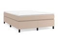 Upholstered divan bed with Cappuccino mattress 160x200 cm 70426MYYZ