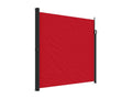 Red retractable side awning 200x500 cm 79282YMEY
