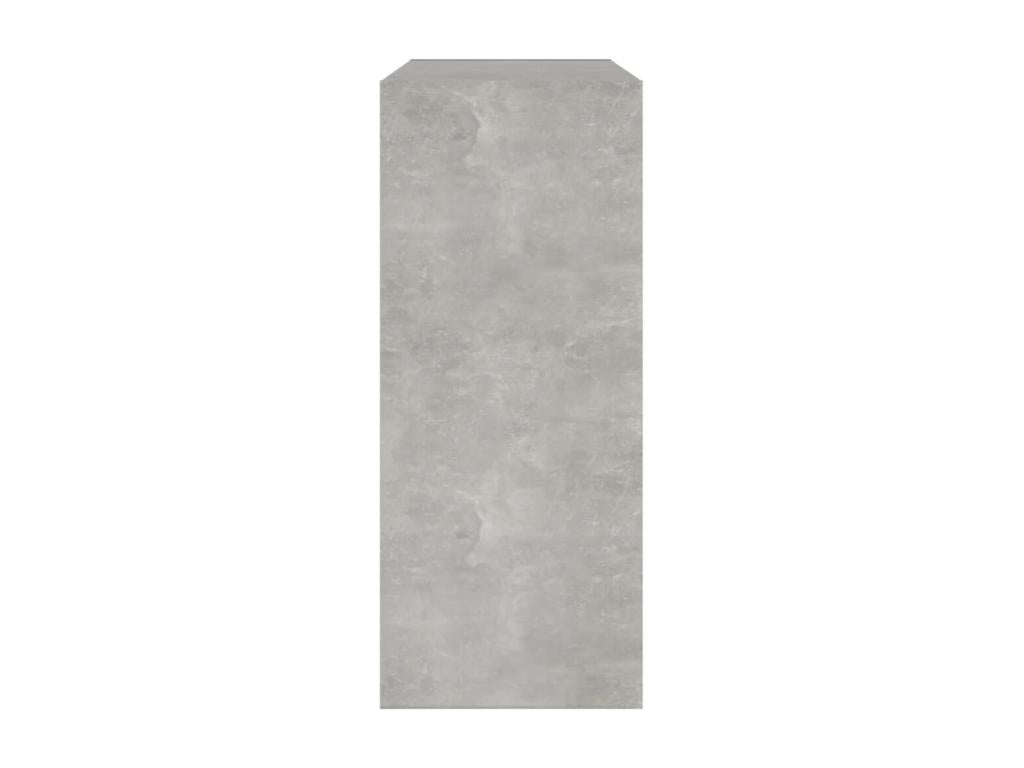 Bookshelf/Room Divider, Concrete Grey, 80x30x72 cm, 34860QNCT