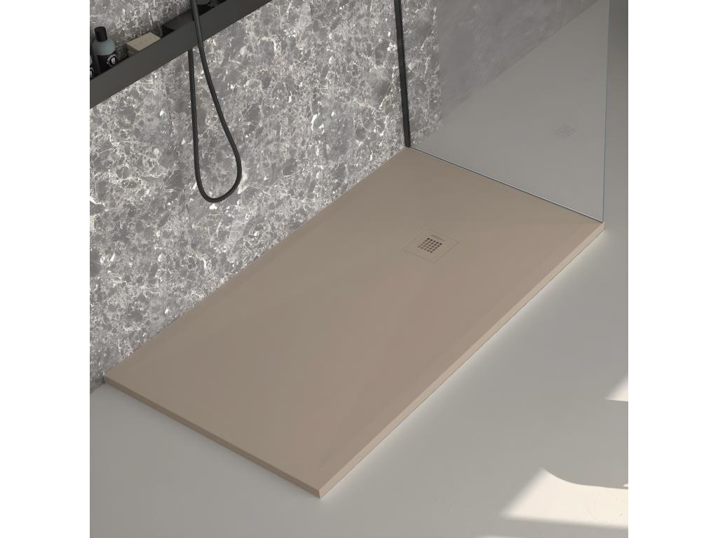 Calmetop slate shower tray with colored grid - 130x90 cm 91597OTSP