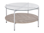 Nidchicshop Silver Coffee Table 54054MFYE