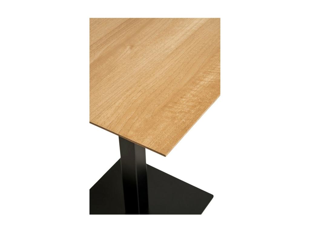 Nidchicshop Brown Dining Table 70x70x75 cm Nidchicshop 25997LWHT