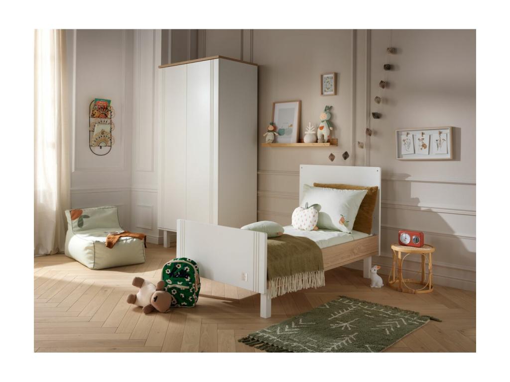 Nidchicshop Convertible Bed 70x140 - White 44502JBRM