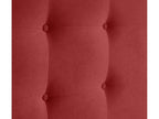 Calmetop Fabric Headboard 105x115cm with Legs for 105cm Beds - Red 23386SQHM