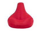 Reclining pouf for indoor and outdoor use, red 67882SZIM