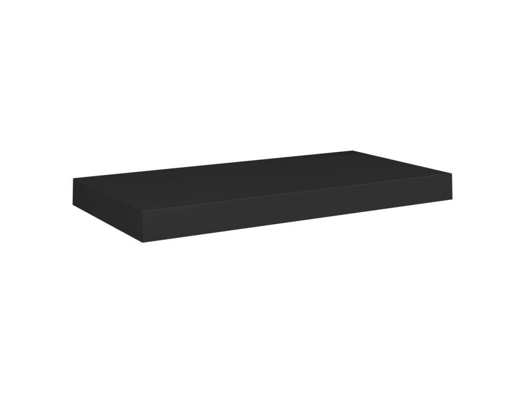 Floating wall shelves, 4 pcs, black, 50x23x3.8 cm, Nidchicshop 14480GSQU