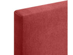Calmetop Fabric Headboard 105x115cm with Legs for 105cm Beds - Red 23386SQHM