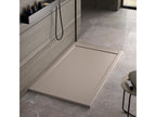 Sand-colored shower tray with slate finish from Nidchicshop - 140x70 cm 83335JKXT