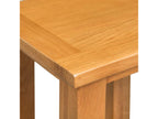 Side table 27x24x37 cm Solid oak wood 88164TRGQ