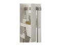 Calmetop bath/shower enclosure with bath screen, apron, and shelf, 170x75 cm, 00483MFRI