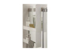 Calmetop bath/shower enclosure with bath screen, apron, and shelf, 170x75 cm, 00483MFRI
