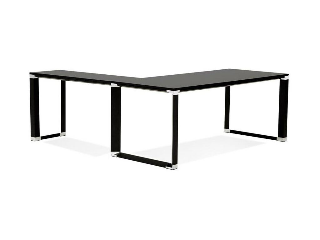 Calmetop Corner Desk, 200cm, Black, 79214NSUI