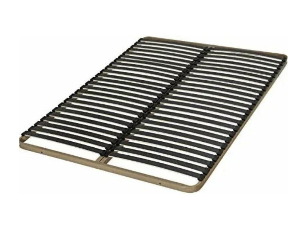 Luxury upholstered bed in Nidchicshop fabric - Olive Yellow - 160x200 - Version with slatted base 48869BTMW