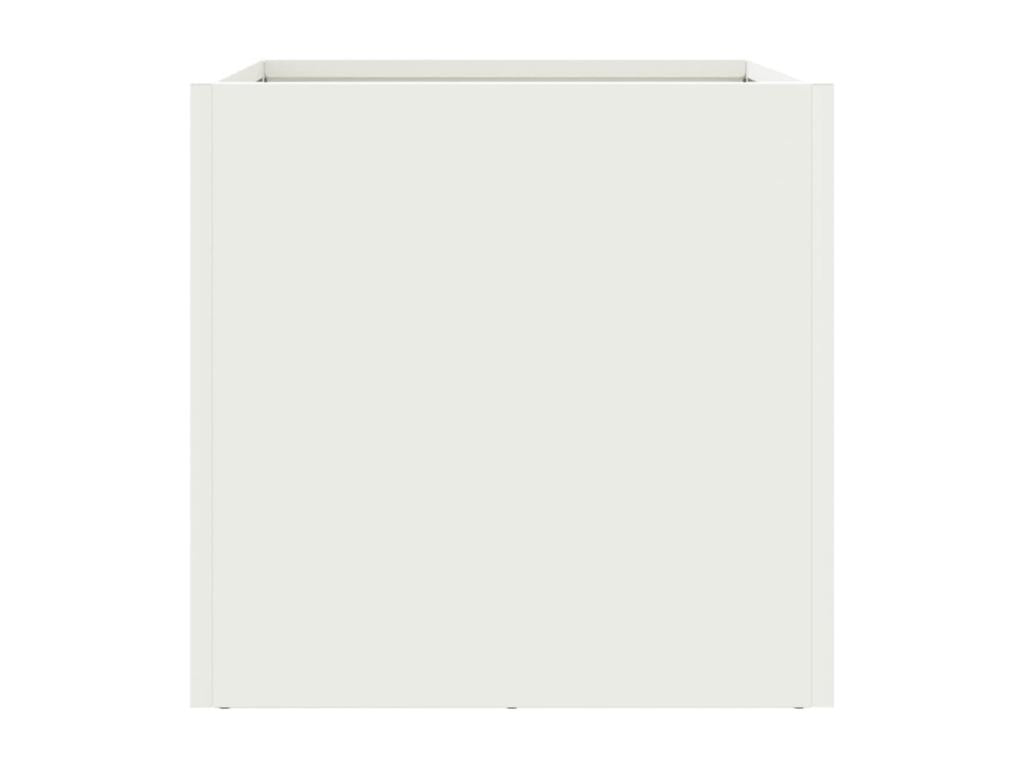 2-piece planters, white, 32x30x29 cm, cold-rolled steel, 14955YILT