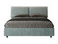 Upholstered storage bed 160x190 Calmetop 7 light blue fabric Calmetop 65140WBJW