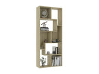 Nidchicshop Oak Bookcase 67x24x161 82511BCKW