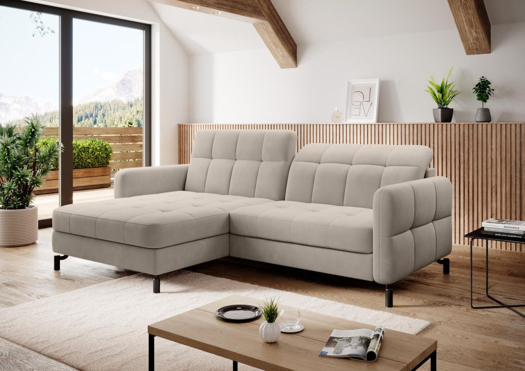 Calmetop Sofa L/Fabric-Beige 65747NEJI