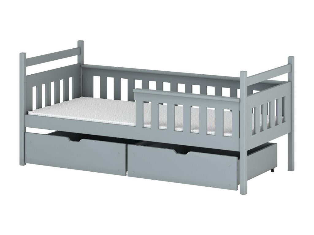 Nidchicshop KSB005 children's bed 90x200 cm Gray 10232BUVQ